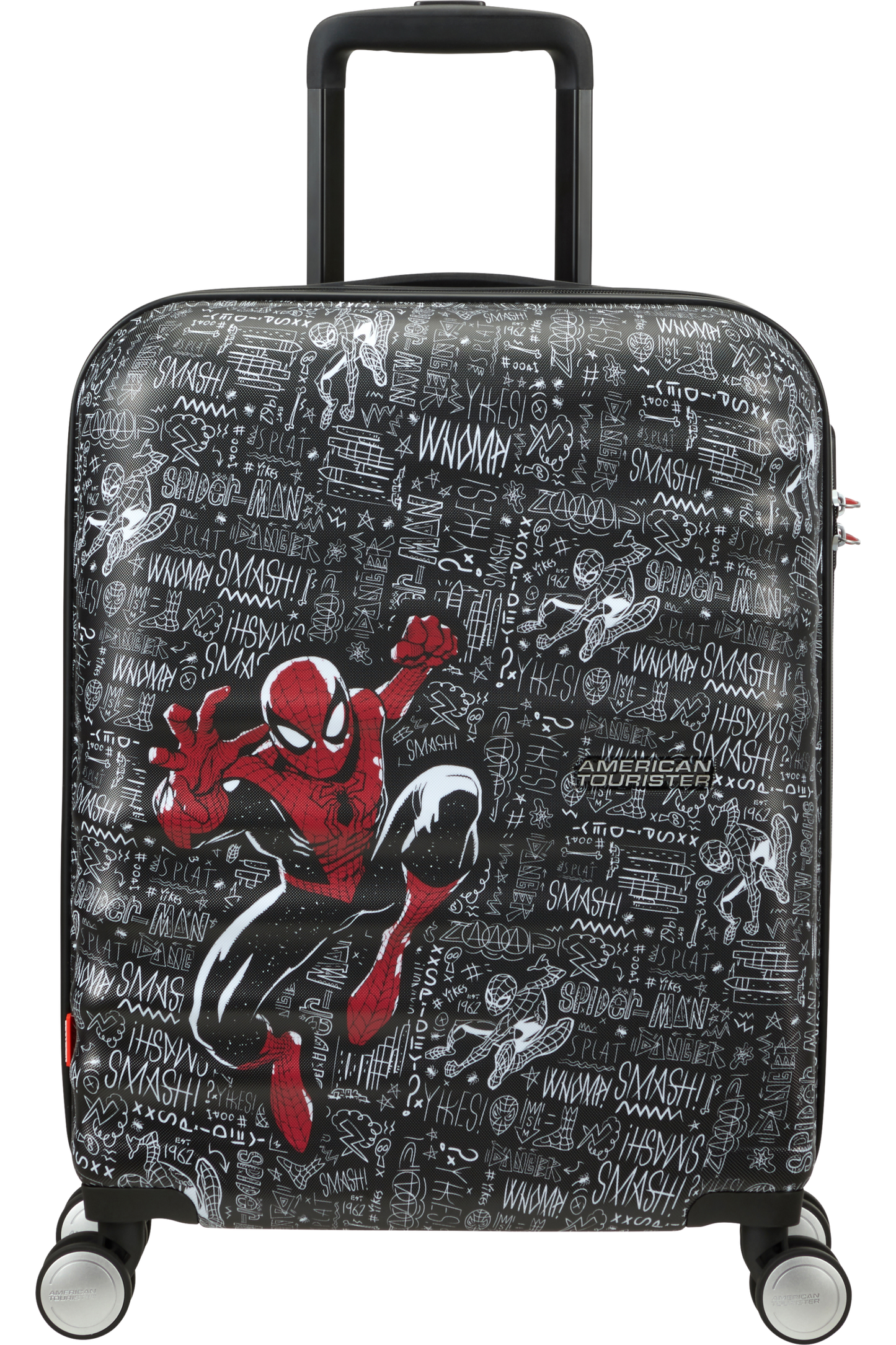 Trolley spinner 4 ruote cabina 55cm - Spiderman Sketch - American Tourister