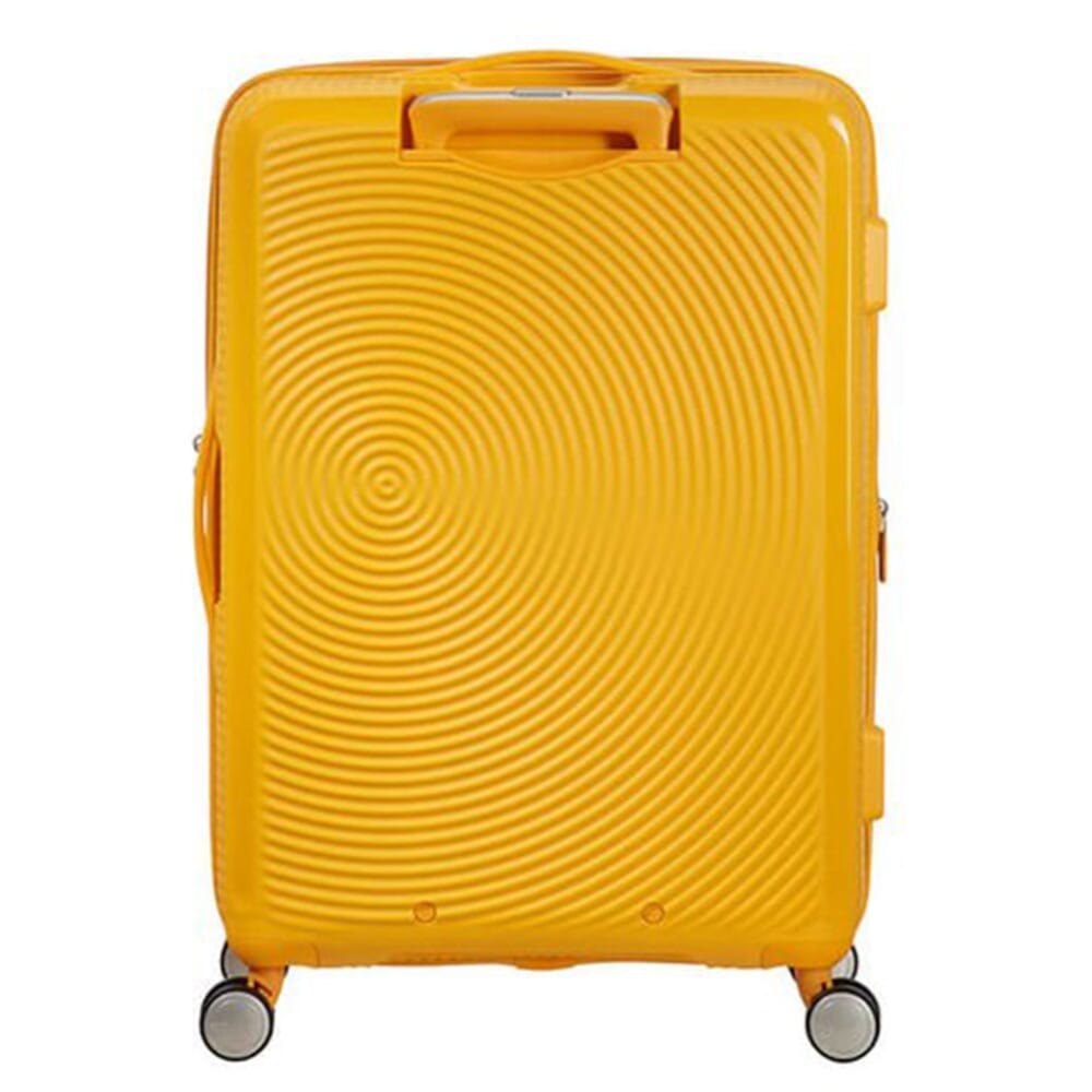 Trolley spinner medio espandibile 4 ruote 67 cm - Soundbox  Golden Yellow - American Tourister