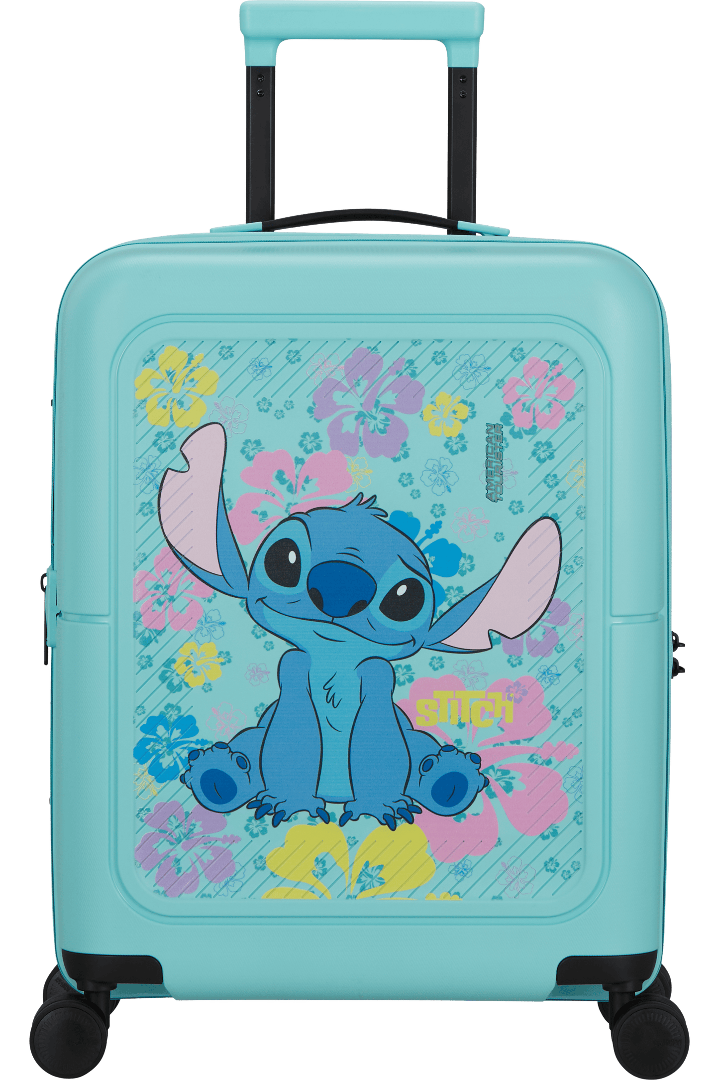 Trolley spinner 4 ruote 55 cm  Bagaglio a mano - Stitch Flower - Dashpop Disney - American Tourister