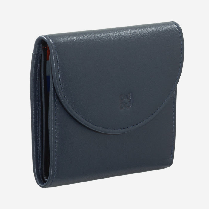 Portafoglio piccolo donna in pelle RFID Colorful - Malaita .- DuduBags