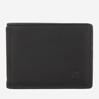 Portafoglio uomo con clip fermasoldi in pelle - Lipari - DuduBags