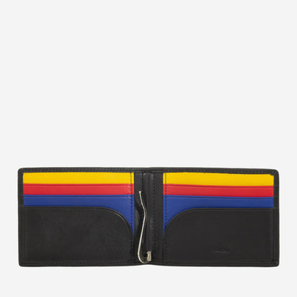 Portafoglio uomo con clip fermasoldi in pelle - Lipari - DuduBags