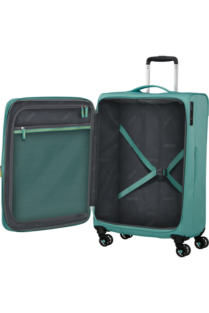 Trolley spinner 4 ruote medio semirigido - Aerospin - American Tourister
