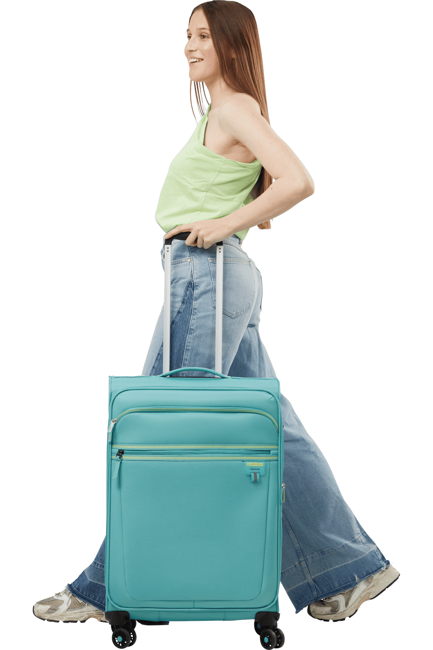 Trolley spinner 4 ruote medio semirigido - Aerospin - American Tourister