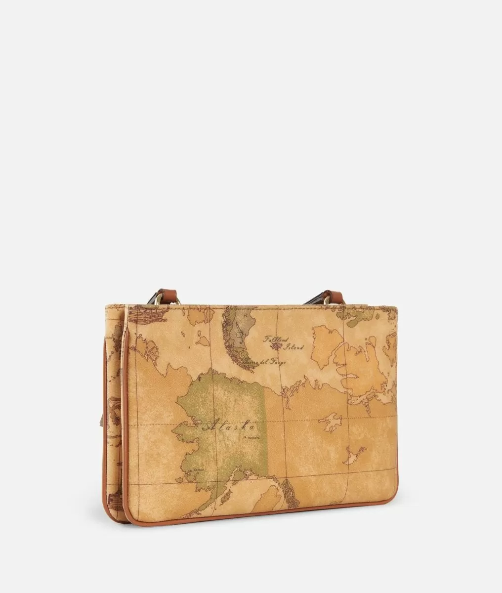 Borsa a tracolla piccola doppia cerniera- Geo Classic Alviero