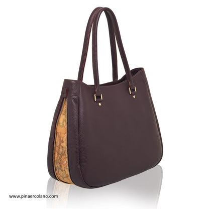 Borsa Shopping grande in pelle  - Alviero Martini Prima Classe " New Urban"