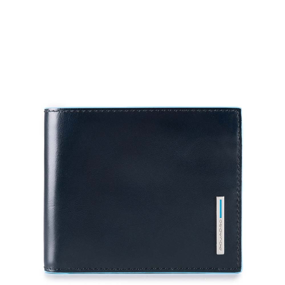 Portafoglio uomo con portadocumenti rimovibile- RFID - Blue Square Piquadro