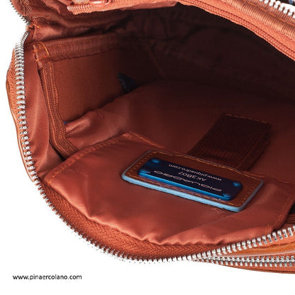 Borsello porta iPad/iPad®Air, doppia tasca  Blue Square - Piquadro - Arancio