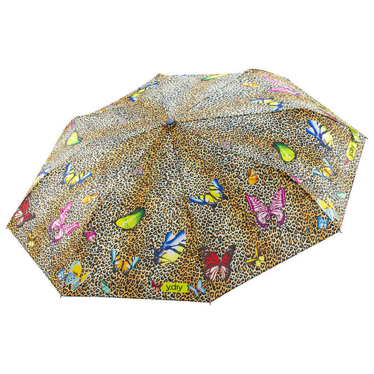 Ombrello corto maculato con farfalle antivento / automatico - Savage - Y-Dry