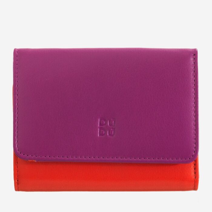 Portafoglio piccolo donna in pelle morbida - Colourful - Pemba - DuduBags
