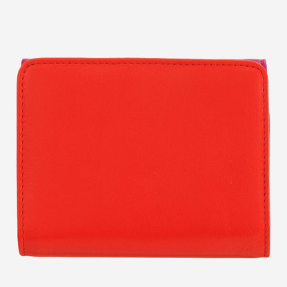 Portafoglio piccolo donna in pelle morbida - Colourful - Pemba - DuduBags