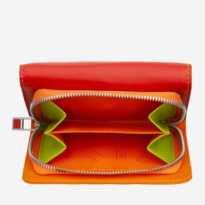 Portafoglio piccolo donna in pelle morbida - Colourful - Pemba - DuduBags