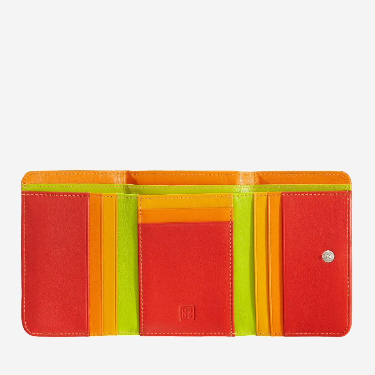 Portafoglio piccolo donna in pelle morbida - Colourful - Pemba - DuduBags