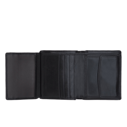 Portafoglio uomo verticale con porta monete piccolo Story The Bridge