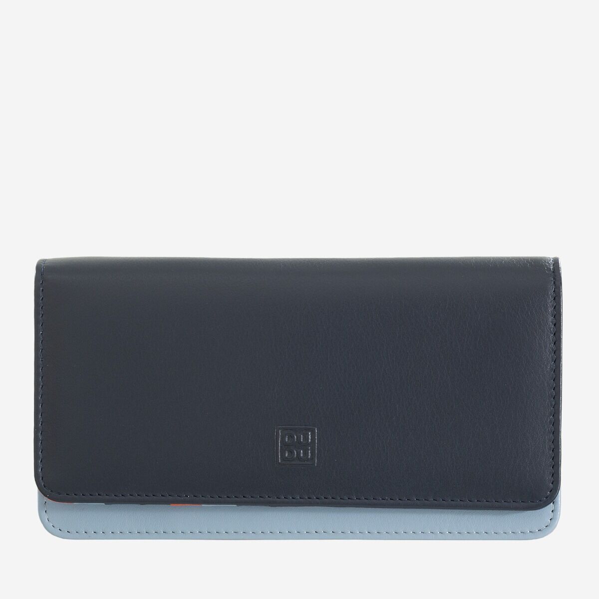 Portafoglio a soffietto donna 18cm Rfid in pelle colorata- Colorful - DuduBags