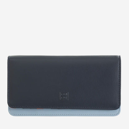Portafoglio a soffietto donna 18cm Rfid in pelle colorata- Colorful - DuduBags