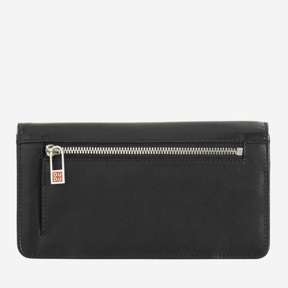 Portafoglio a soffietto donna 18cm Rfid in pelle colorata- Colorful - DuduBags