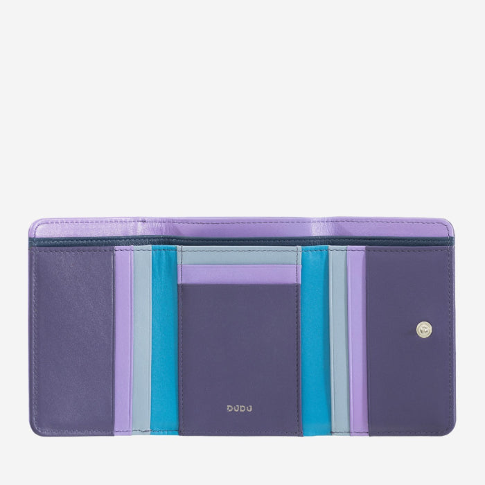Portafoglio piccolo donna in pelle morbida - Colourful - Pemba - DuduBags