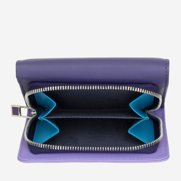 Portafoglio piccolo donna in pelle morbida - Colourful - Pemba - DuduBags